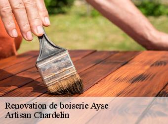 Renovation de boiserie  ayse-74130 Artisan Chardelin