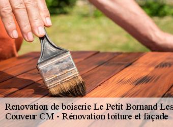 Renovation de boiserie le-petit-bornand-les-glie-74130 Couveur CM - Rénovation toiture et façade