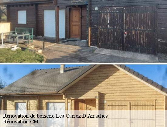 Renovation de boiserie les-carroz-d-arraches-74300 Rénovation CM