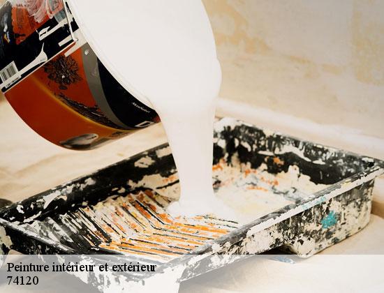 Peinture intérieur et extérieur demi-quartier-74120 Rénovation CM