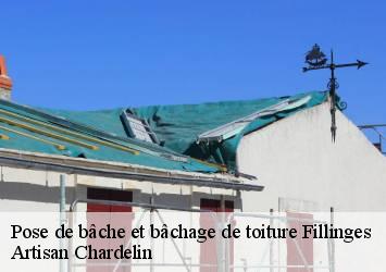 Pose de bâche et bâchage de toiture  fillinges-74250 Artisan Chardelin