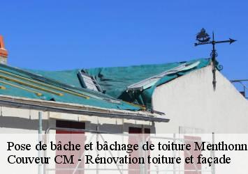 Pose de bâche et bâchage de toiture menthonnex-sous-clermont-74270 Couveur CM - Rénovation toiture et façade