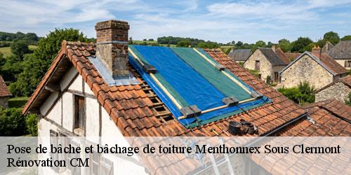 Pose de bâche et bâchage de toiture menthonnex-sous-clermont-74270 Rénovation CM